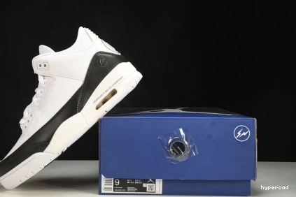 Hyperoad WHITE FRAGMENT JORDAN BLACK AIR 3 0828